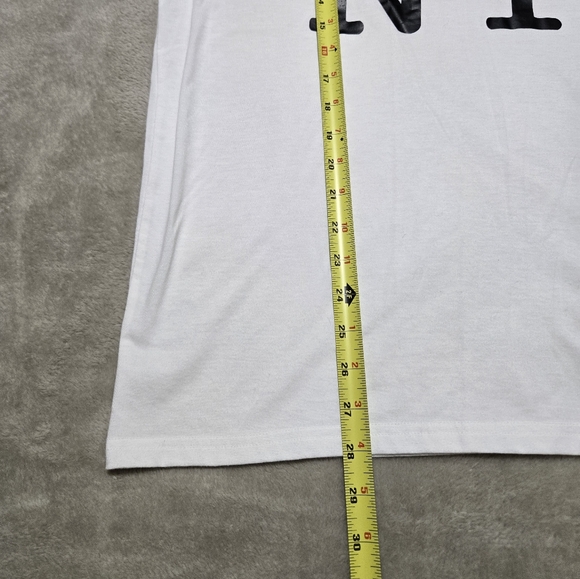 George White T-Shirt with "I Love New York" Mens Sz M - Picture 4 of 5